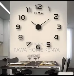 Diy Acrylic Wall Clock -Black