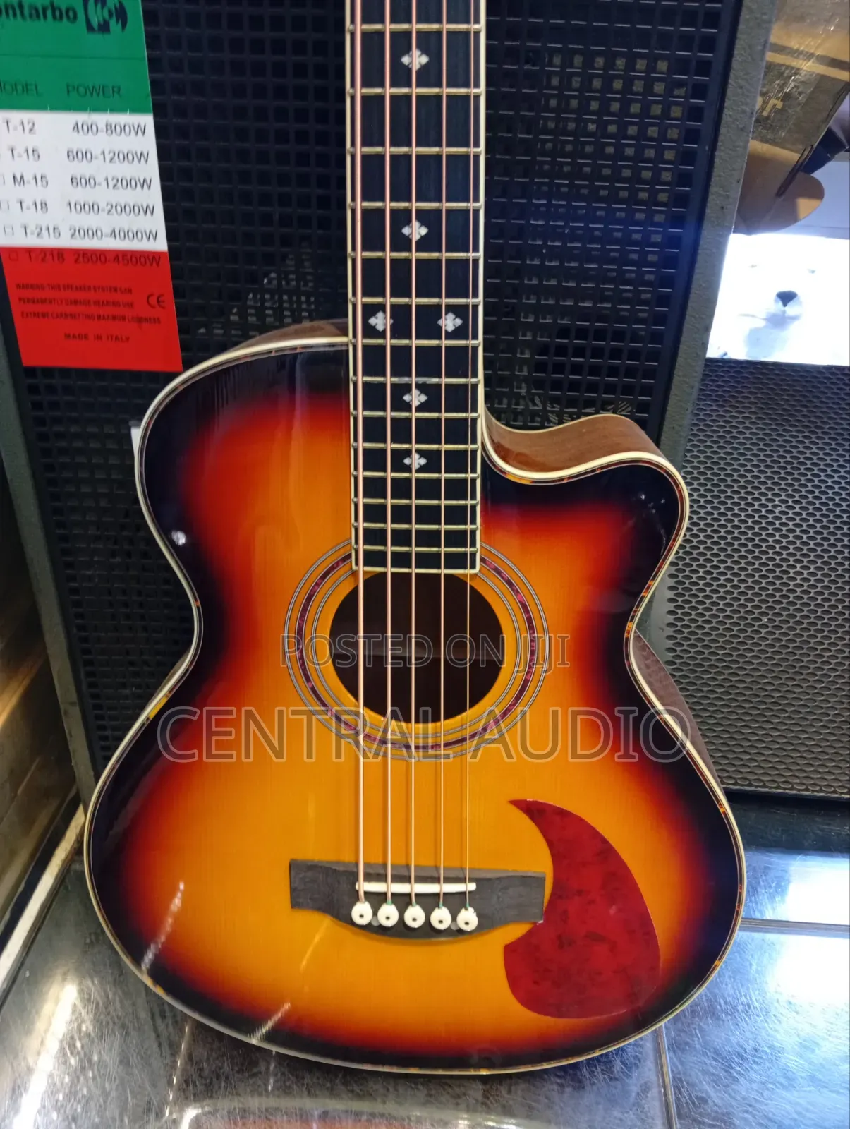 5string Semi Acoustic Bass Guitar