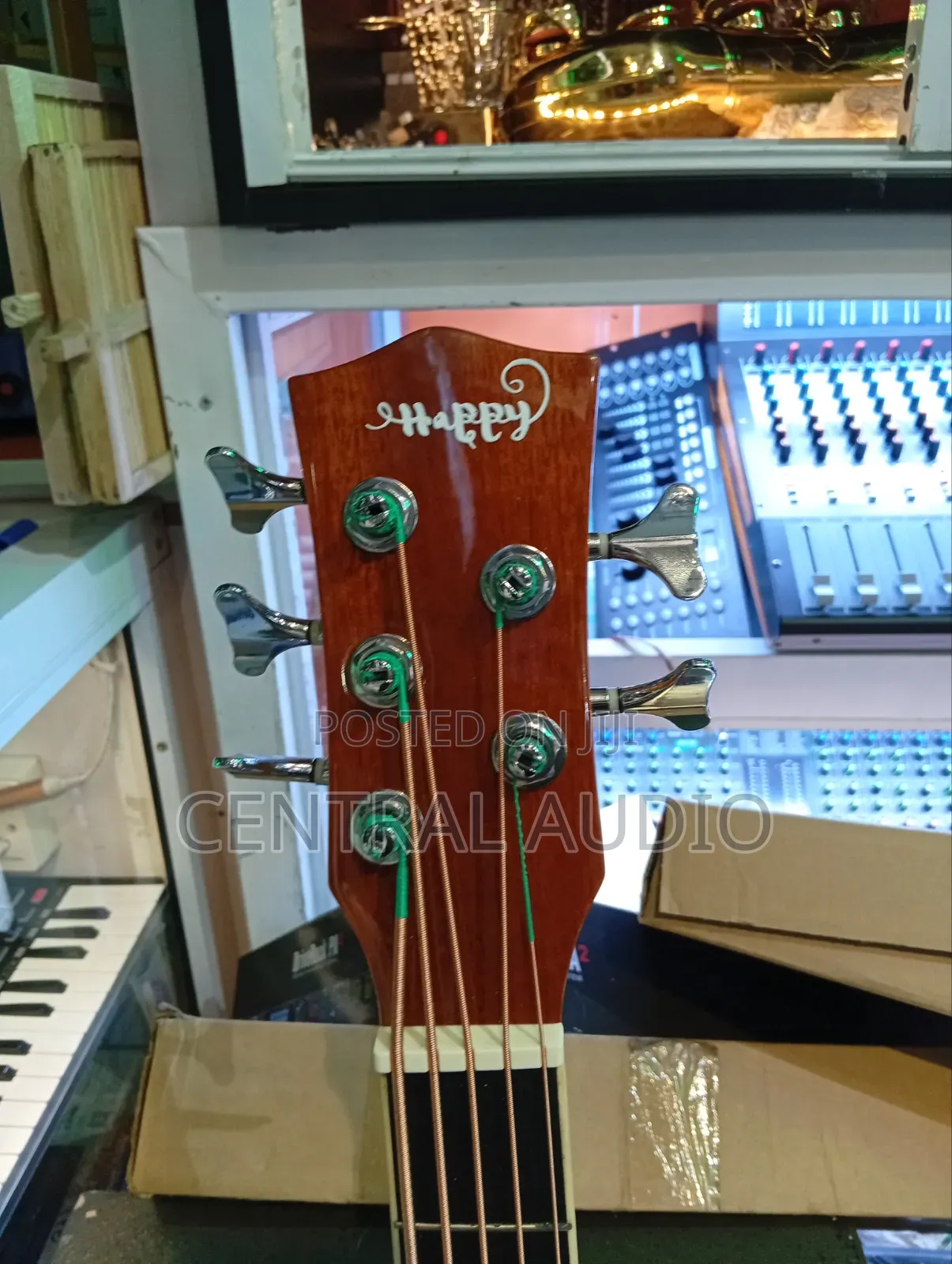 5string Semi Acoustic Bass Guitar