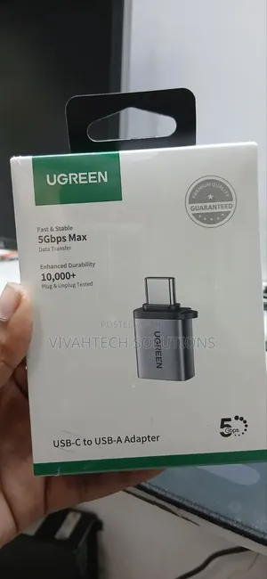 Us270 Ugreen Type C To Usb 3.0 A Adapter [ Space Grey]