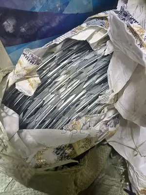 Silver Security Fencing Razor Wire