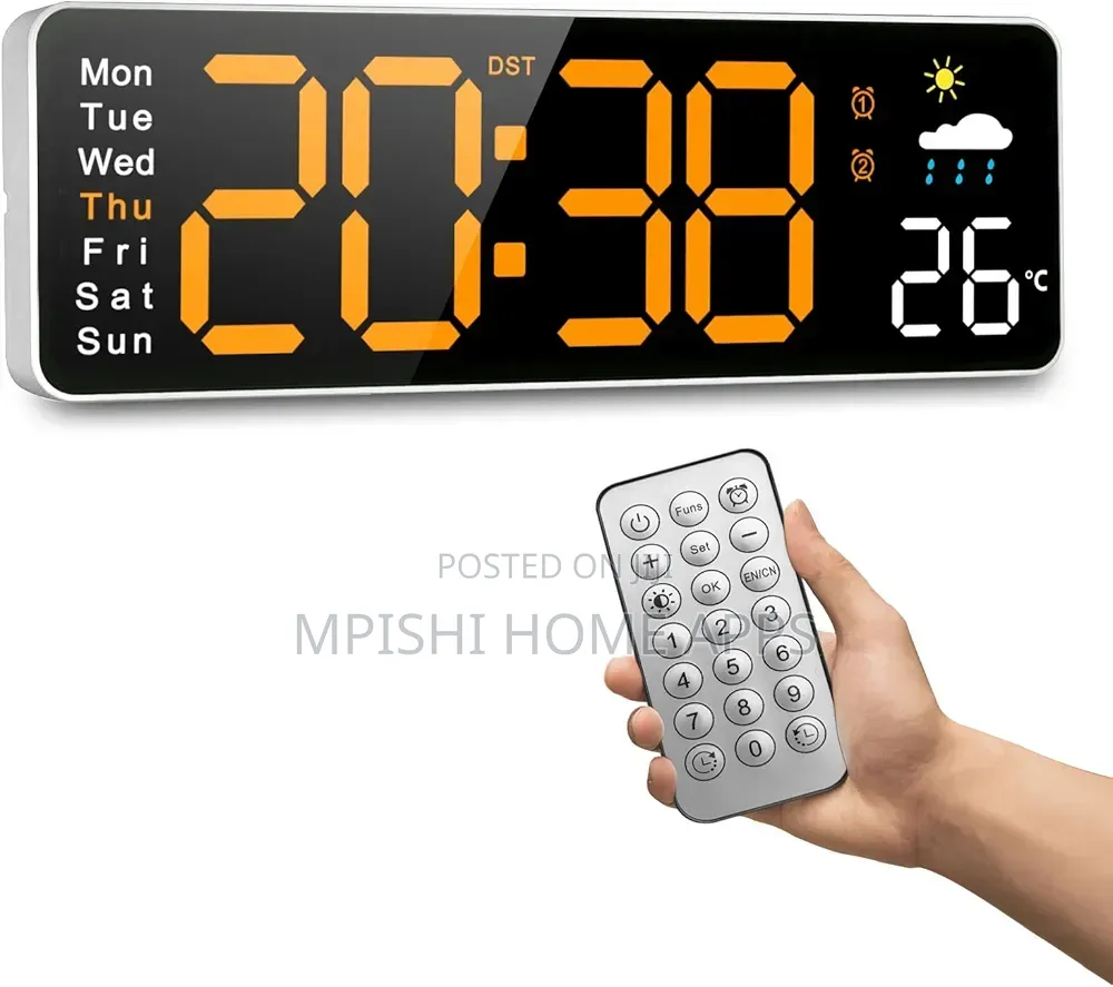 11 Inches Led Digital Wall Clock