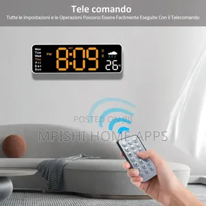 11 Inches Led Digital Wall Clock