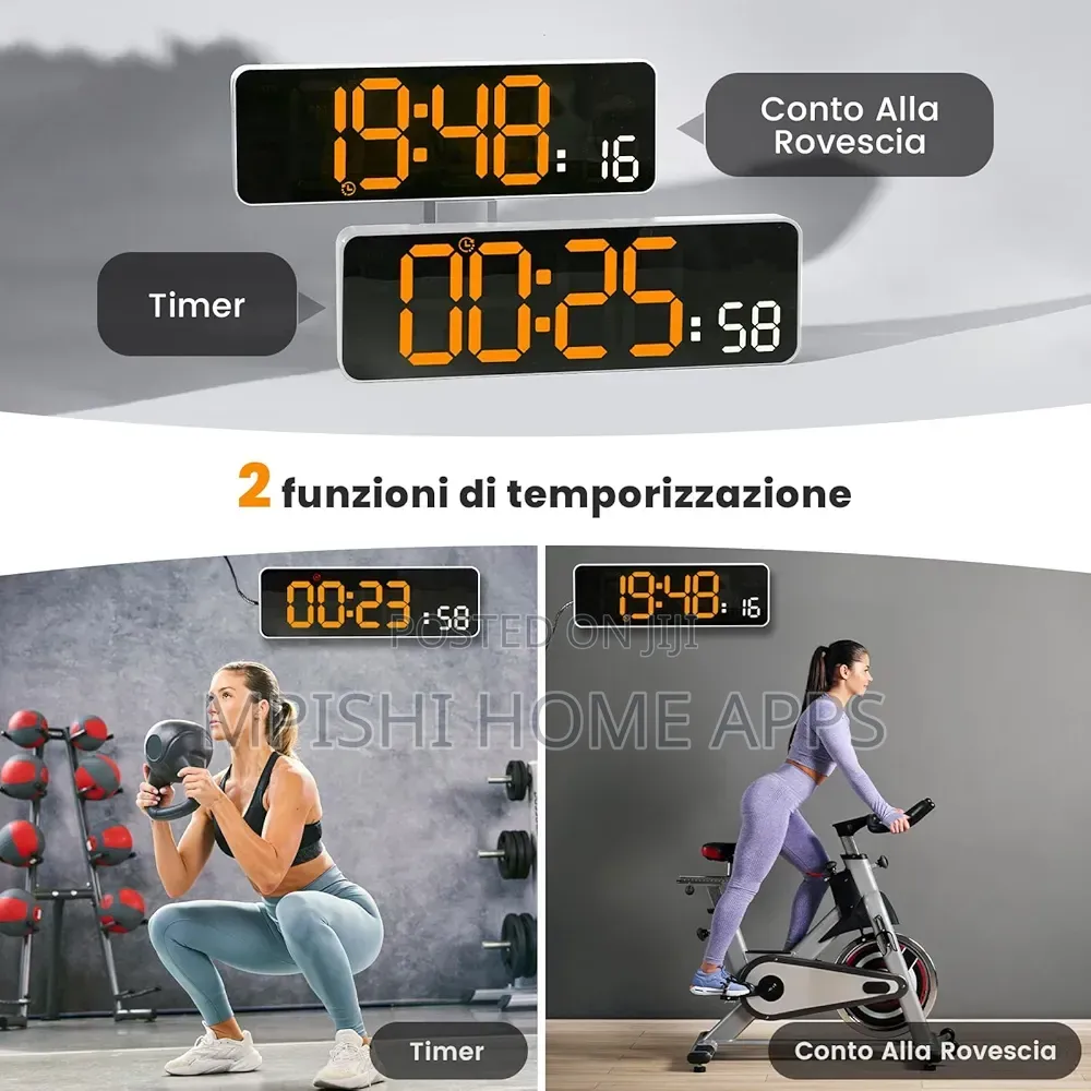 11 Inches Led Digital Wall Clock
