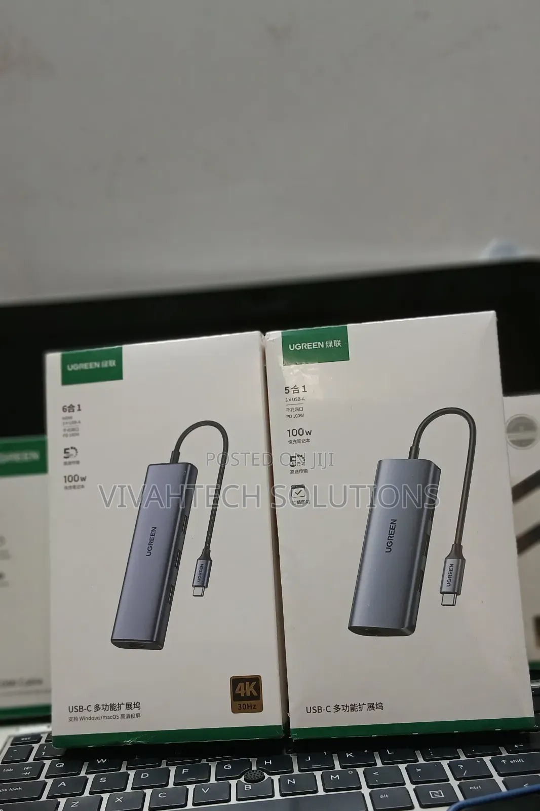 Cm512 Ugreen 6 in 1 Adapter Compatible With Macos Linux and Windows