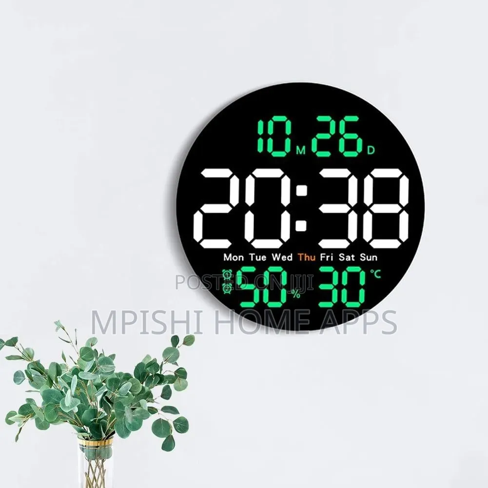 Led Large Electronic Digital Wall Clock