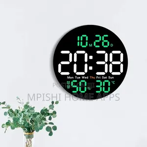Led Large Electronic Digital Wall Clock
