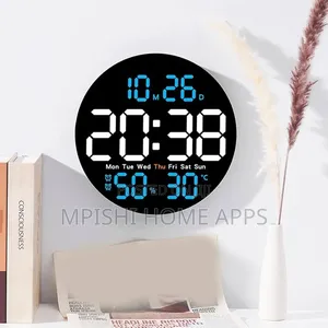 Led Large Electronic Digital Wall Clock