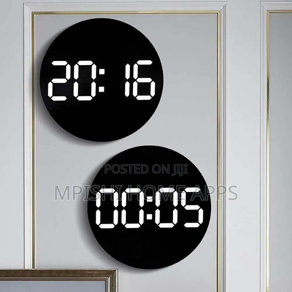 Led Large Electronic Digital Wall Clock