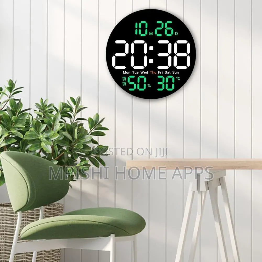 Led Large Electronic Digital Wall Clock