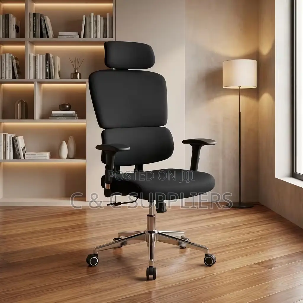 Fabric Orthopedic Office Seat