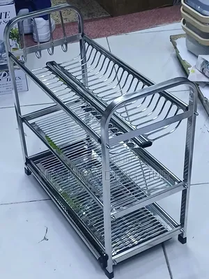 3tier Aluminum Heavy Quality Dishrack