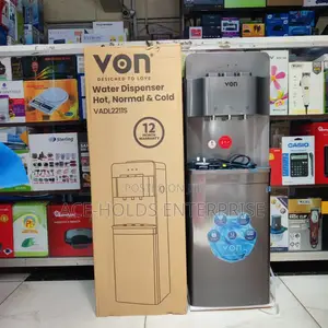 Von 3 Taps Dispenser Hot, Normal and Cold (2211s) - Dark Grey