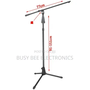 Professional High Quality Telescoping Boom Microphone Stand