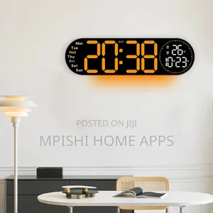 17-Inch Led Digital Wall Clock