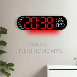 17-Inch Led Digital Wall Clock
