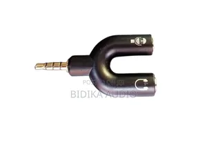 3.5mm TRRS Audio and Microphone Headset Splitter