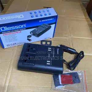 150w Car Power Inverter -Dc 12v to Ac 220v,4 Usb Ports, Compact Design