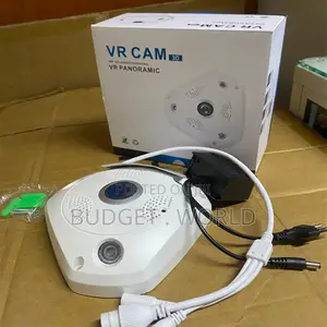 360° Vr Cam Wi-Fi Indoor Camera With Full Hd Recording Capability