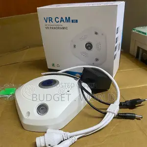 Vr Cam Home Monitoring Camera With 360° Viewing and 32gb Support