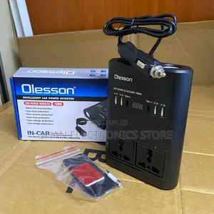 1662 Dc 12-24v 150w Car Power Inverter With Cigarette Lighter
