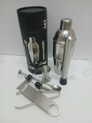 8 PCS Set Cocktail Shaker 750ml Shaker A.O