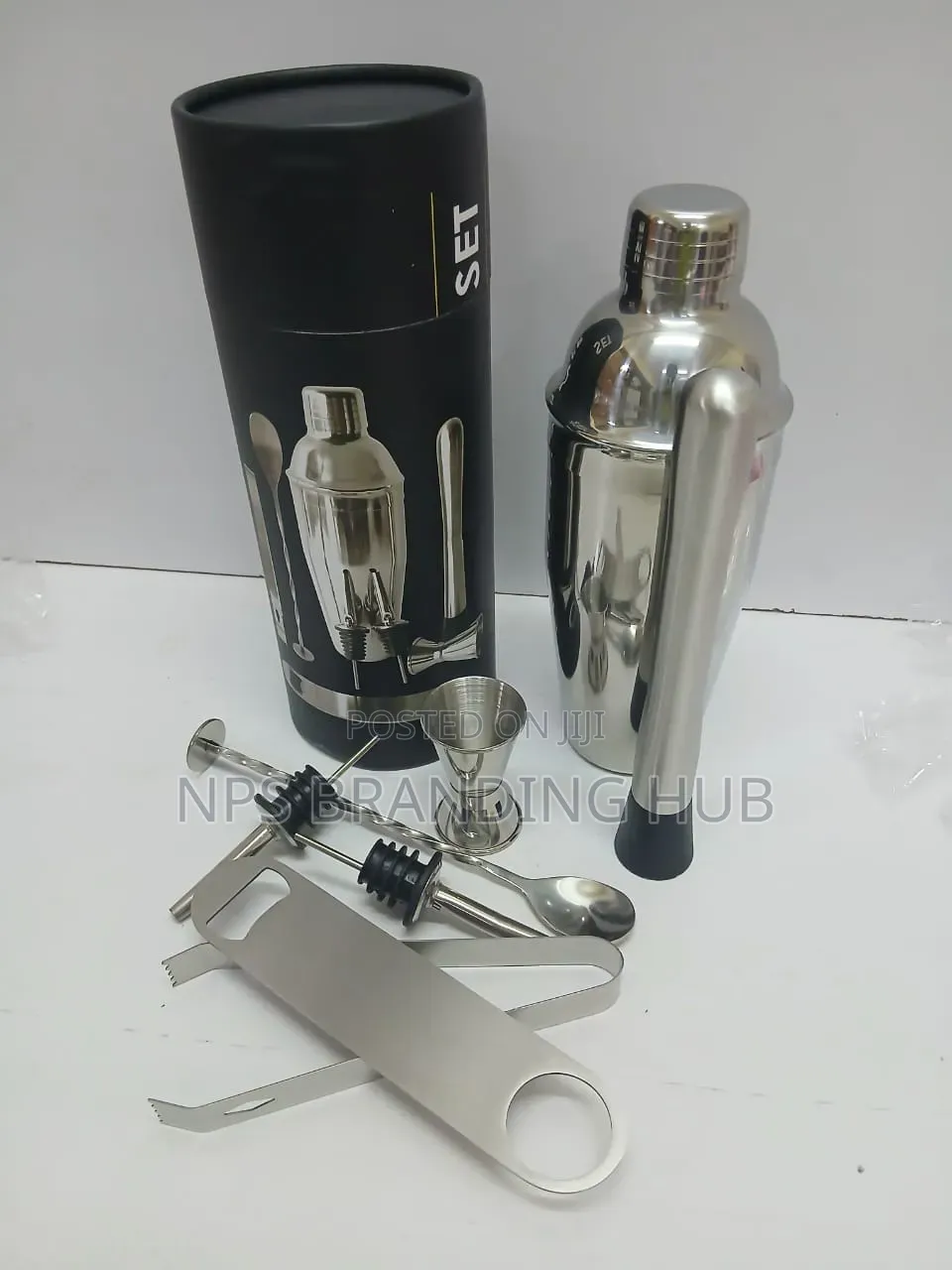 8 PCS Set Cocktail Shaker 750ml Shaker A.O