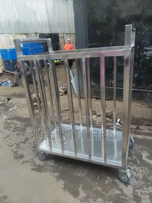Stainless Steel Luggage Trolley