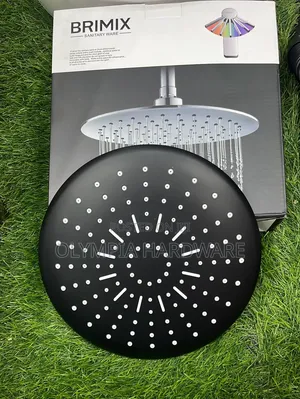 Brimix Shower Head Black (Circle)