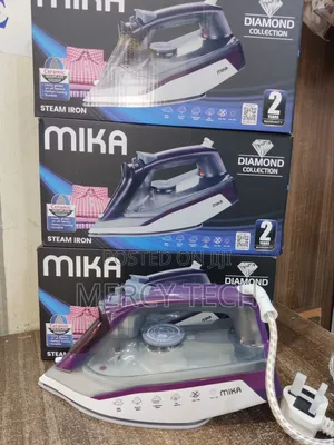 Mika Steam Iron 2400w Ceramic Soleplate