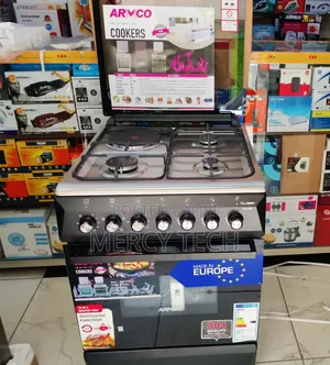 Armco 60x60cm 3 Gas + 1 Electric Cooker With Electric Oven