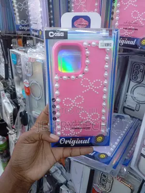 Pink for a Promax iPhone Model Designed With Decorative 3d