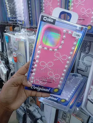 Pink for a Promax iPhone Model Designed With Decorative 3d