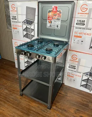 Gas Burner With Shelves/ Eurochef