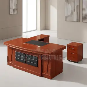 Office Desk : 1.6m Mahogany Finish Sovereign Grand Executive Desk