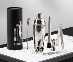 8pcs Stainless Steel Cocktail Shaker Set