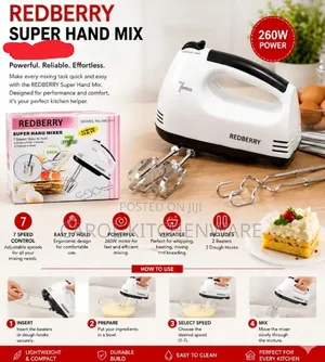 Redberry Hand Mixer / Electric Hand Mixer