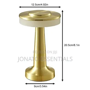 Rechargeable Cordless Led Table Lamp - Modern Bedside Desk Light