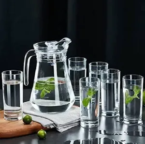 Water Set at 6 Glasses 1 Jug