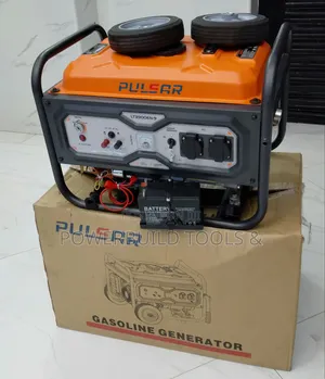 Pulsar 4kva Petrol Generator Keystart With Wheels and Handle
