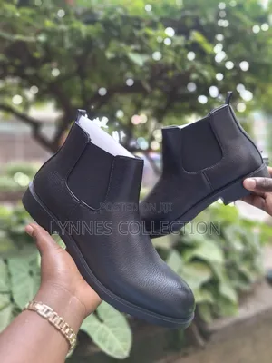 Black Official Boots • Smart Formal Leather Footwear