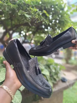 Black Official Low-Cut Shoes • Premium Formal Style