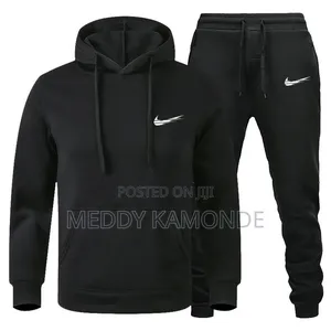 Mens Black Tracksuit