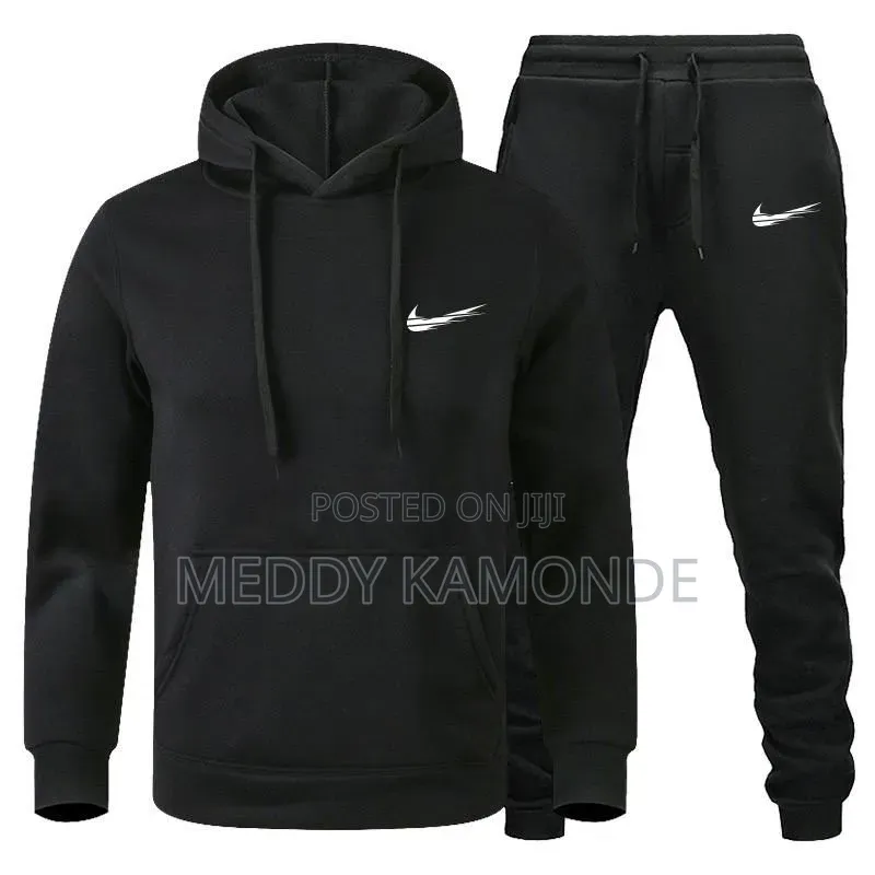 Mens Black Tracksuit
