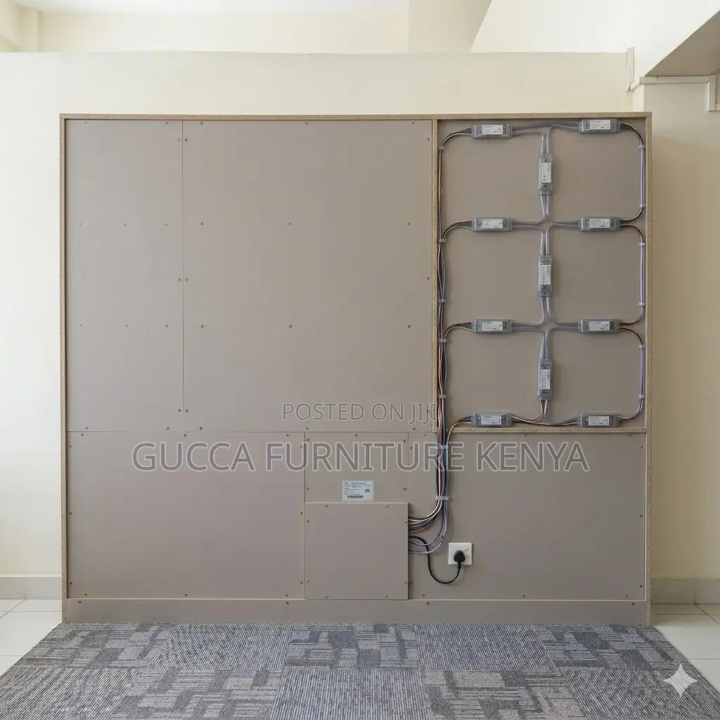 Modern Executive Storage Cabinet With Light