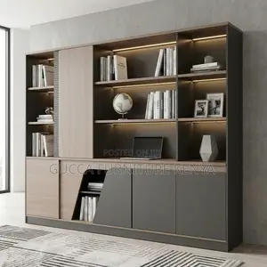Modern Executive Storage Cabinet With Light