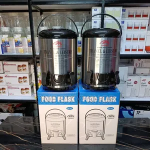 9.5litre Stainless Steel Hot Cold Food Flasks