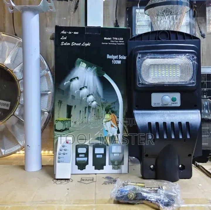 100watts Solar Street Light/100watts Solar Street With Motion Sensor
