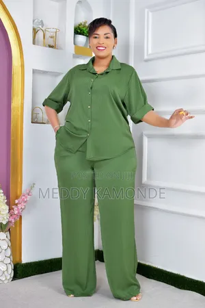 Ladies Purple Trouser Suit