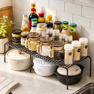 Adjustable Kitchen Shelf Raiser